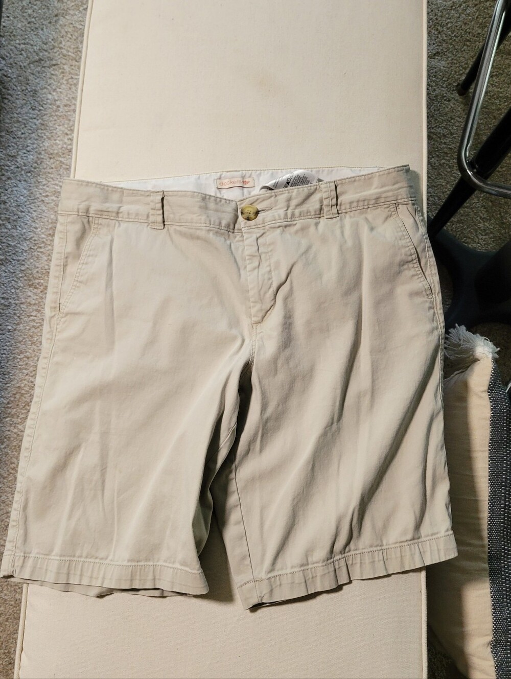 Dockers Women's Light Khaki Bermuda Shorts